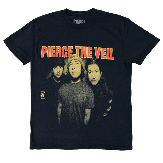 T-shirt Vintage Pierce The Veil PTV Nera – Unisex S-5XL Personalizzabile JJ2627