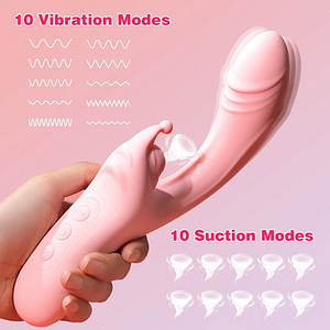 Sucking and Licking Clitoral Stimulator with Nipple Massage Sucker for Enhanced Pleasure