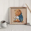 Bear Rabbit-11CT Stamped Cross Stitch 40*40cm