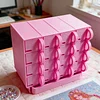 16 Grid Diamond Painting Storage Containers with Trays Drills Storage & Line-Up Tool Large Capacity Beads & Drills Storage & Line-Up Tool for DIY Craf