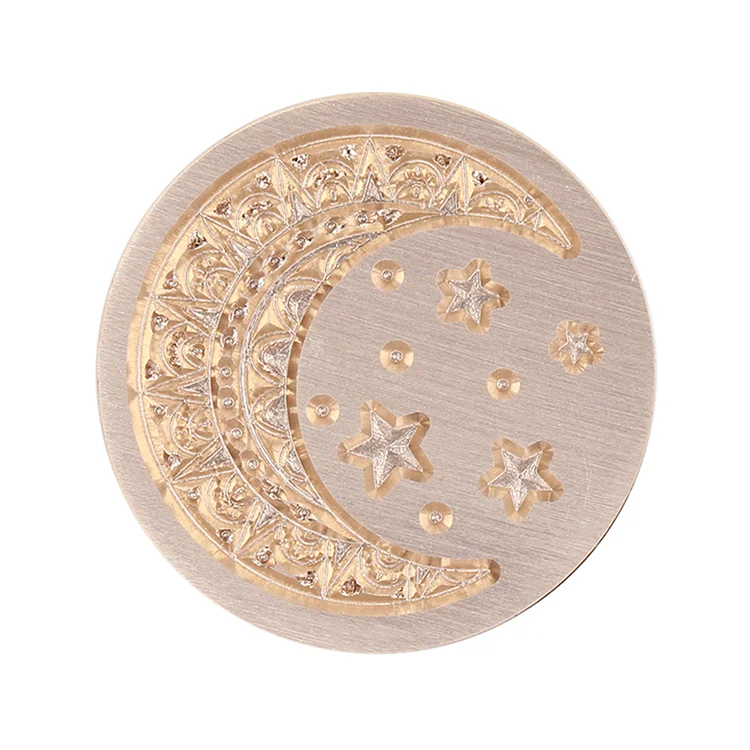 Diy Fire Lacquer Round Sealing Wax Stamp Head 25Mm gbfke