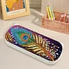 DIY Diamond Painting Pencil Case for Pens Brushes Accessories Travel Pencil Case