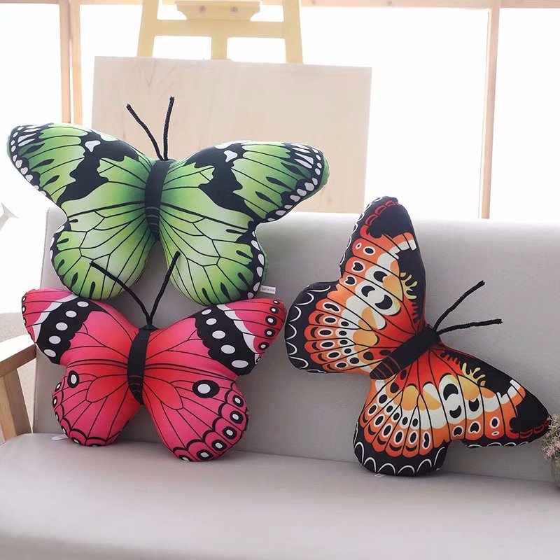 Butterfly Stuffed Animal Kawaii Soft Cuddly Plush Toy