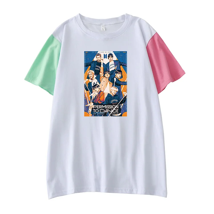 BTS Permission to Dance Las Vegas Poster Photo T-shirt