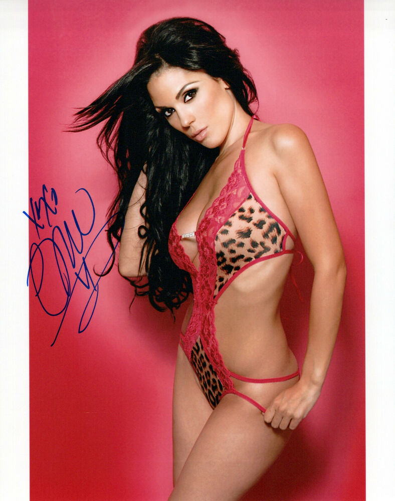 Carissa Rosario glamour shot autographed Photo Poster painting signed 8x10 #4