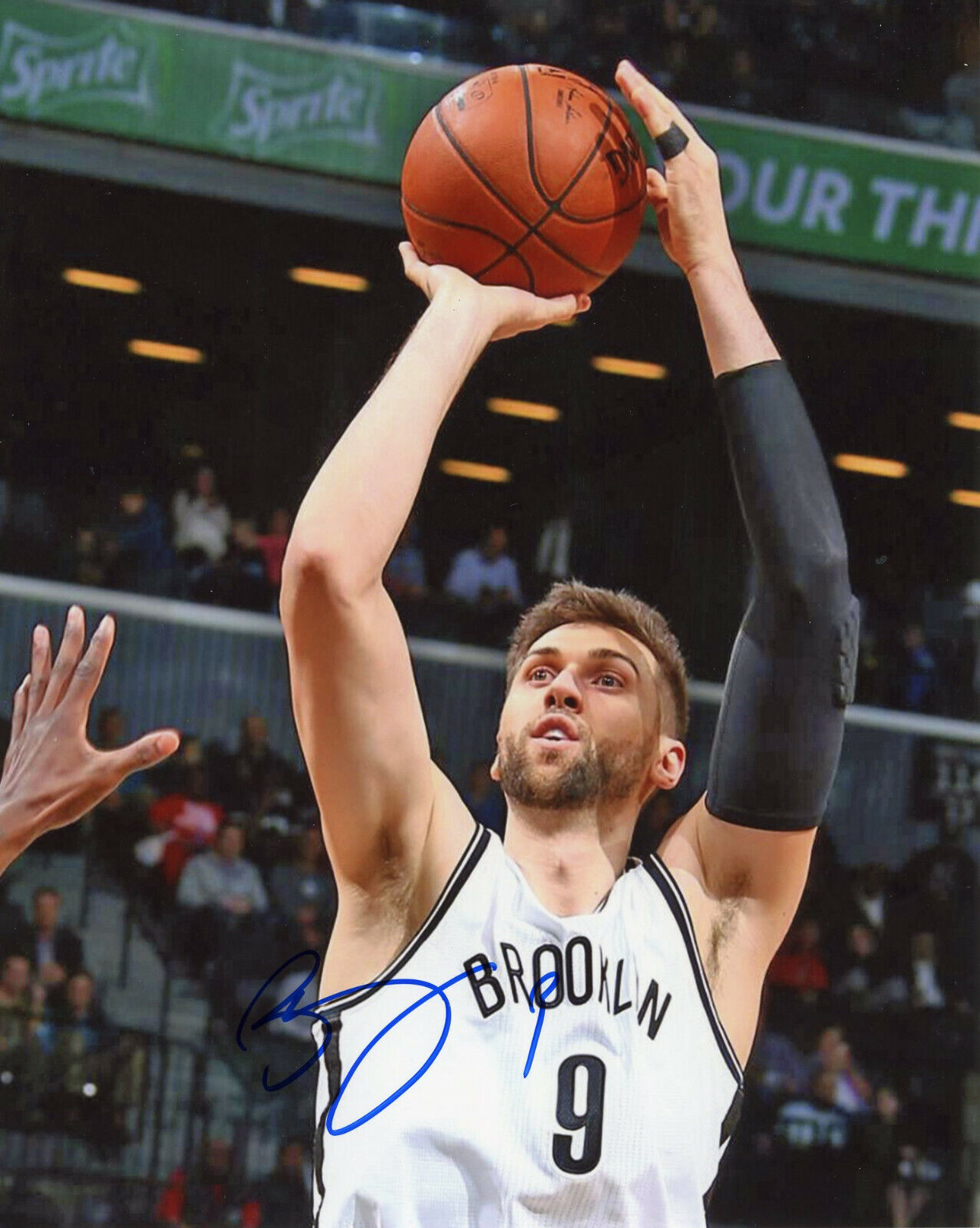 Andrea Bargnani Autographed 8x10 Brooklyn Nets#S1276