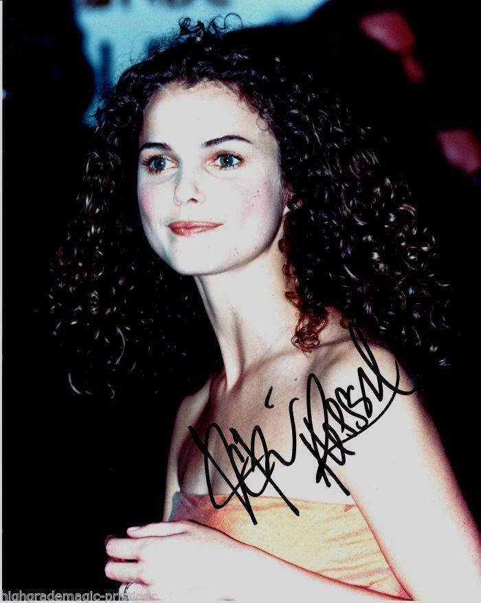 KERI RUSSELL AUTOGRAPHED SIGNED 8X10 PUBLICITY Photo Poster painting BIG HAIR WITH COA