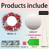 Christmas Flowers DIY Diamond Painting Mirror Kit Diamond Art Makeup Mirror