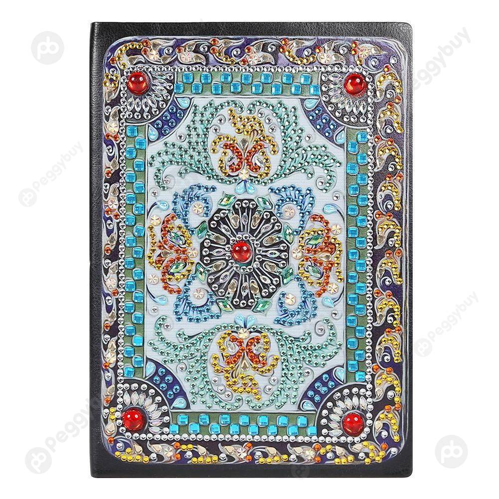 

Mandala-DIY Creative Diamond 50 Pages A5 Notebook, 501 Original