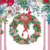 DIY Christmas Wreath Art Acylic Crystal Rhinestone Hanging Craft Kits