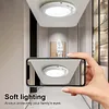 Rechargeable Ceiling Light with Remote Control Motion Sensor Battery Operated Lights for Shower Pantry Shed Hallway Porch Garage Stairs