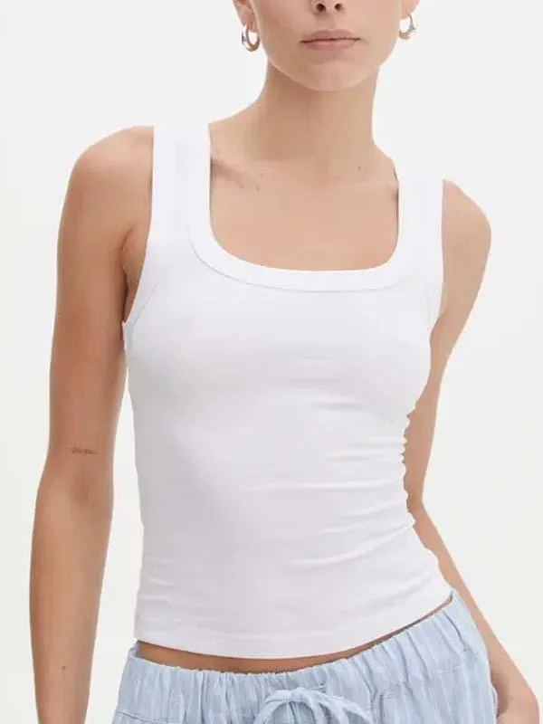 Women's scoop long vest