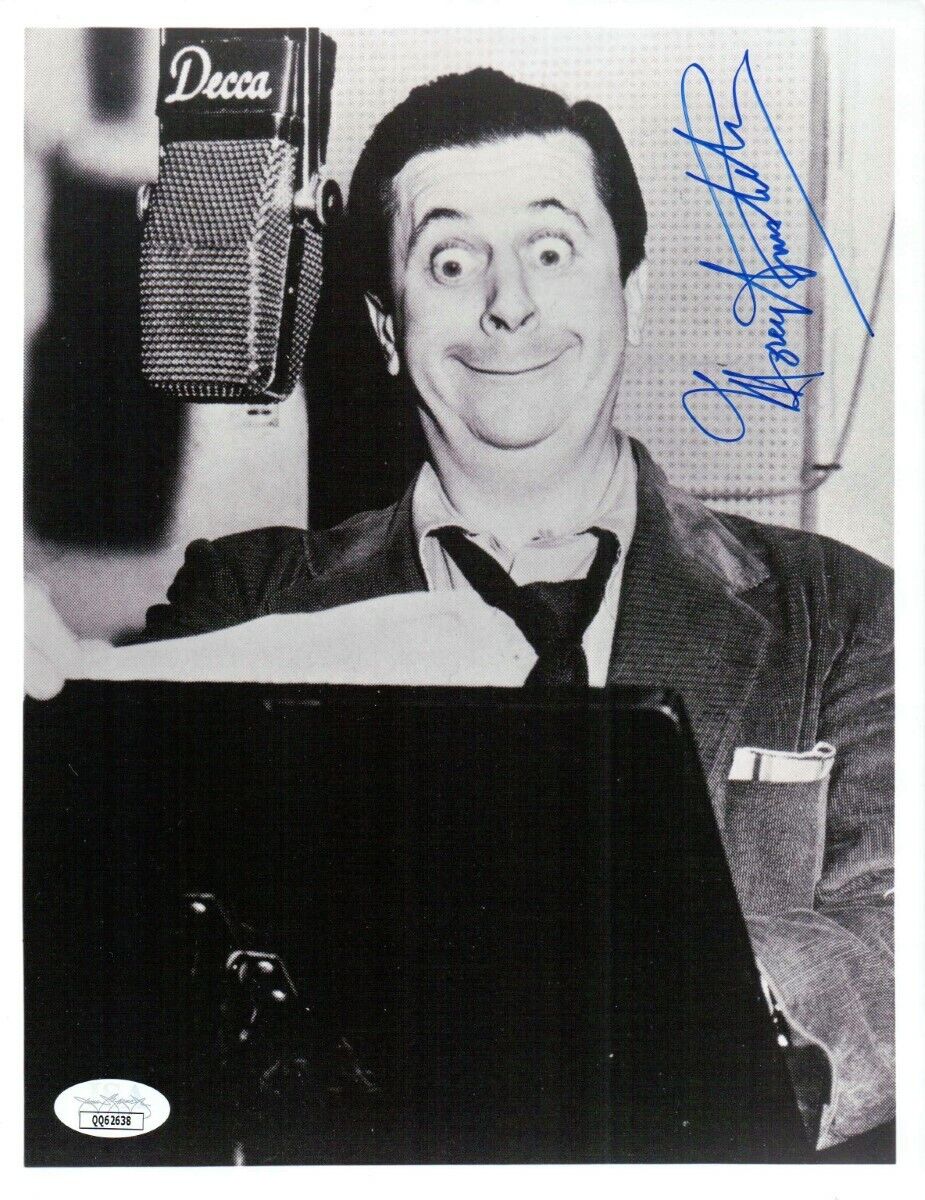 Morey Amsterdam Signed Autographed 8X10 Photo Poster painting The Dick Van Dyke Show JSA QQ62638