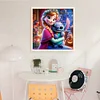 Princess Anna And Stitch-11CT Stamped Cross Stitch 40*40cm/15.75*15.75in