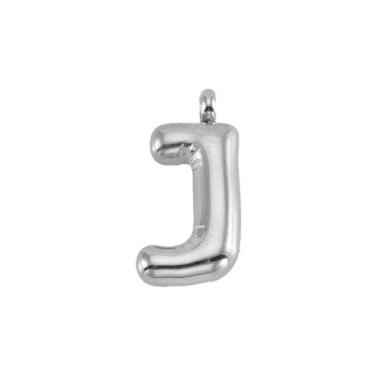2 Pieces 24mm 304 Stainless Steel Letter Pendant Chain