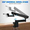 [US Local Warehouse] Aluminum Alloy Stand Holder Adjusted Up and Down for Binocular Stereo Microscope