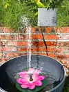 Lotus Shape Pond Decoration 2.5W Solar Powered Fountain Pump Bird Bath Fountains