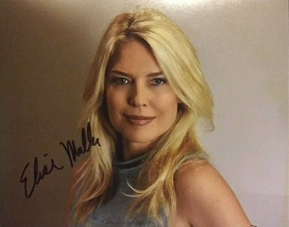 Elise Muller signed 8 x 10