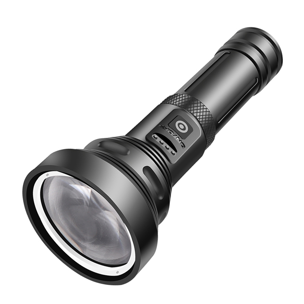 

USB Rechargeable LED Flashlight Multifunctional Tactics Torch Searchlight, 501 Original