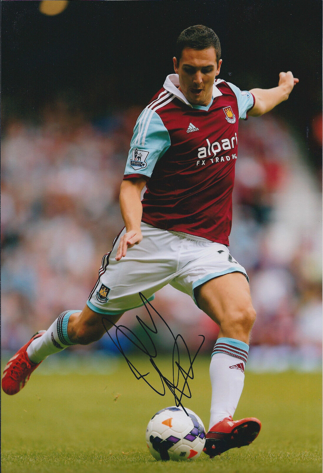 Stewart DOWNING Signed Autograph 12x8 Photo Poster painting AFTAL COA West Ham United Hammers