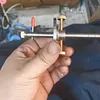 All-Metal Precision Marking Gauge | Dual-Head Marking Tool for Modeling and Woodworking