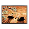 Swan Lake - 9CT Full Beaded Cross Stitch Kit(50x36cm)