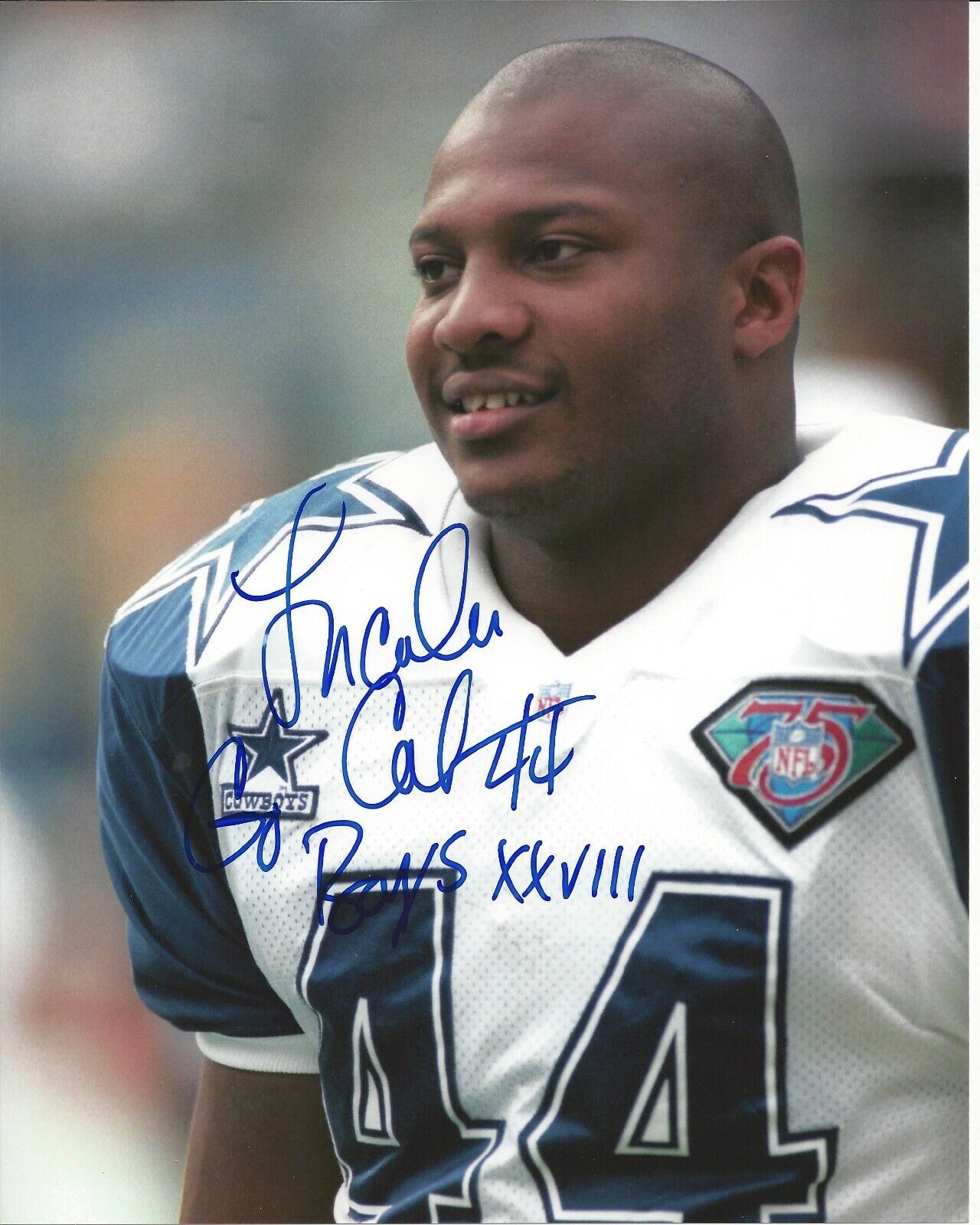 Lincoln Coleman autographed 8x10 Dallas Cowboys#4