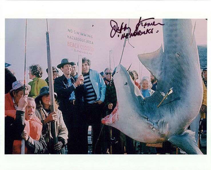 Jeffrey Kramer (JAWS) signed 8x10 Photo Poster painting in-person