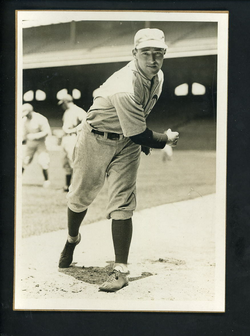 Jim Peterson circa 1933 Press Original Photo Poster painting Philadelphia A's Athletics