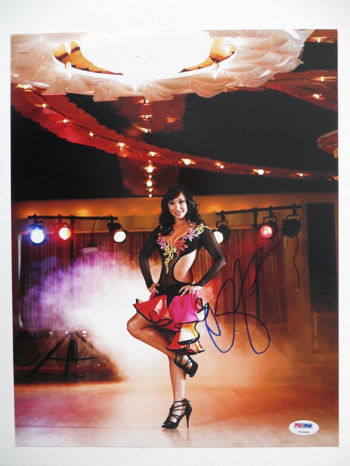 Cheryl Burke Signed Dancing with the Stars 11x14 Photo Poster painting (PSA/DNA) #T32690