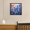 De nombreux papillons-perceuse ronde peinture diamant-40*40cm