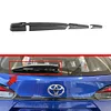 适用于22款卡罗拉锐放后雨刷盖改装锋兰达汉兰达后雨刮装饰罩饰条