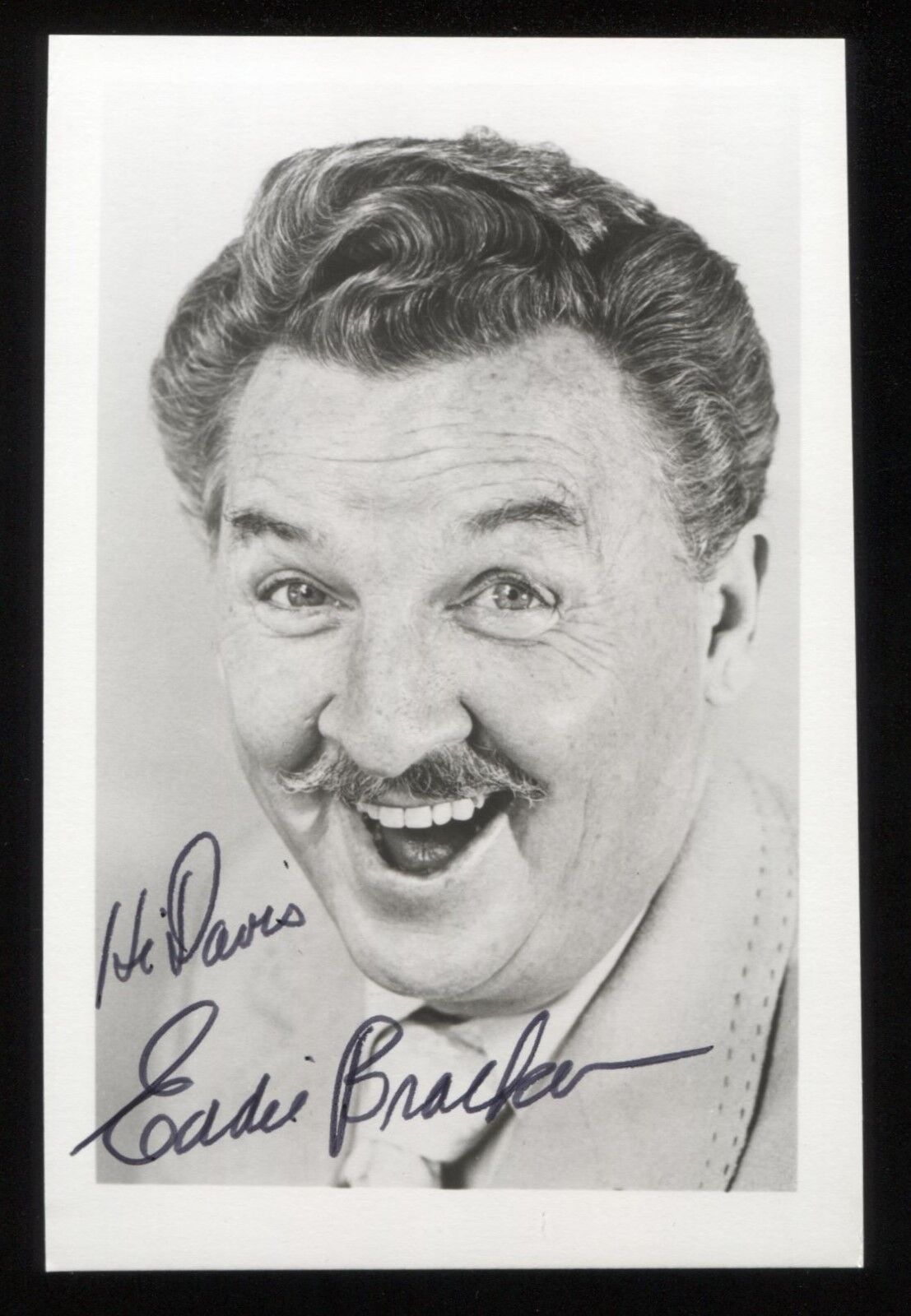 Eddie Bracken Signed Vintage Photo Poster painting Autographed AUTO Signature