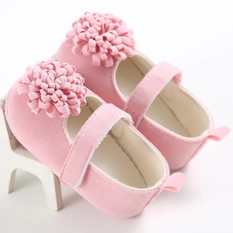Baby Girls Cotton Shoes Retro Spring Autumn Toddlers Prewalkers Cotton Shoes Infant Soft Bottom First Walkers 0-18M