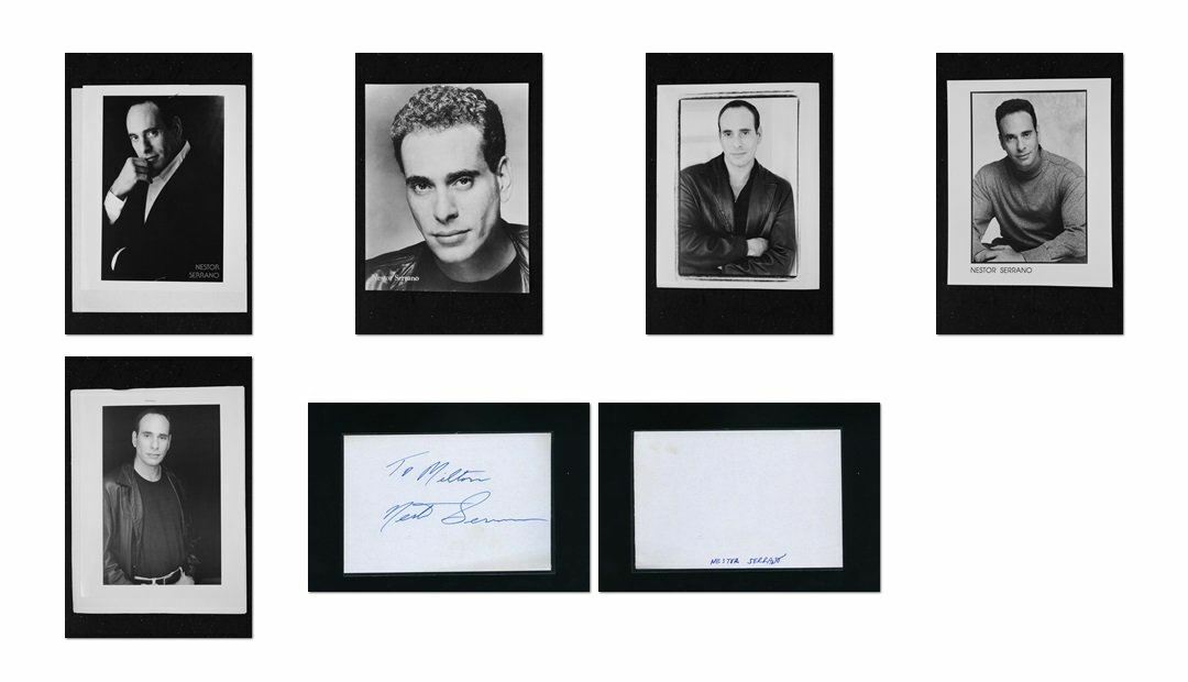 Nestor Serrano - Signed Autograph and Headshot Photo Poster painting set - 24