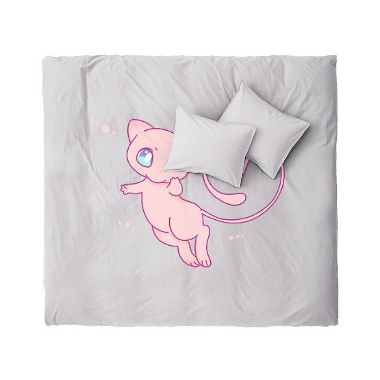 Pokemon Gotta Duvet Cover and Pillowcase - White