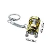 1pc Alloy Fishing Reel Drum Pendant Keychain Fishing Wheel Pendant Angler Gift