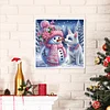 Schneemann 5d DIY Diamond Art Malerei Sets spezielle Form Teilbohrer Kunst 30x30cm