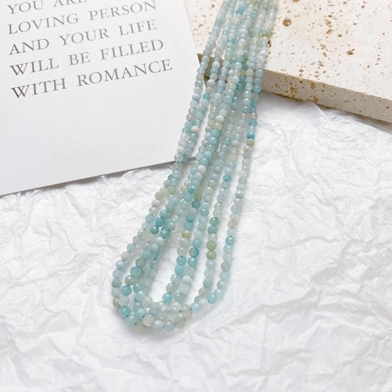 20 PCS/Package Diameter 3mm Hole Under 1mm Natural Stone Round Beads