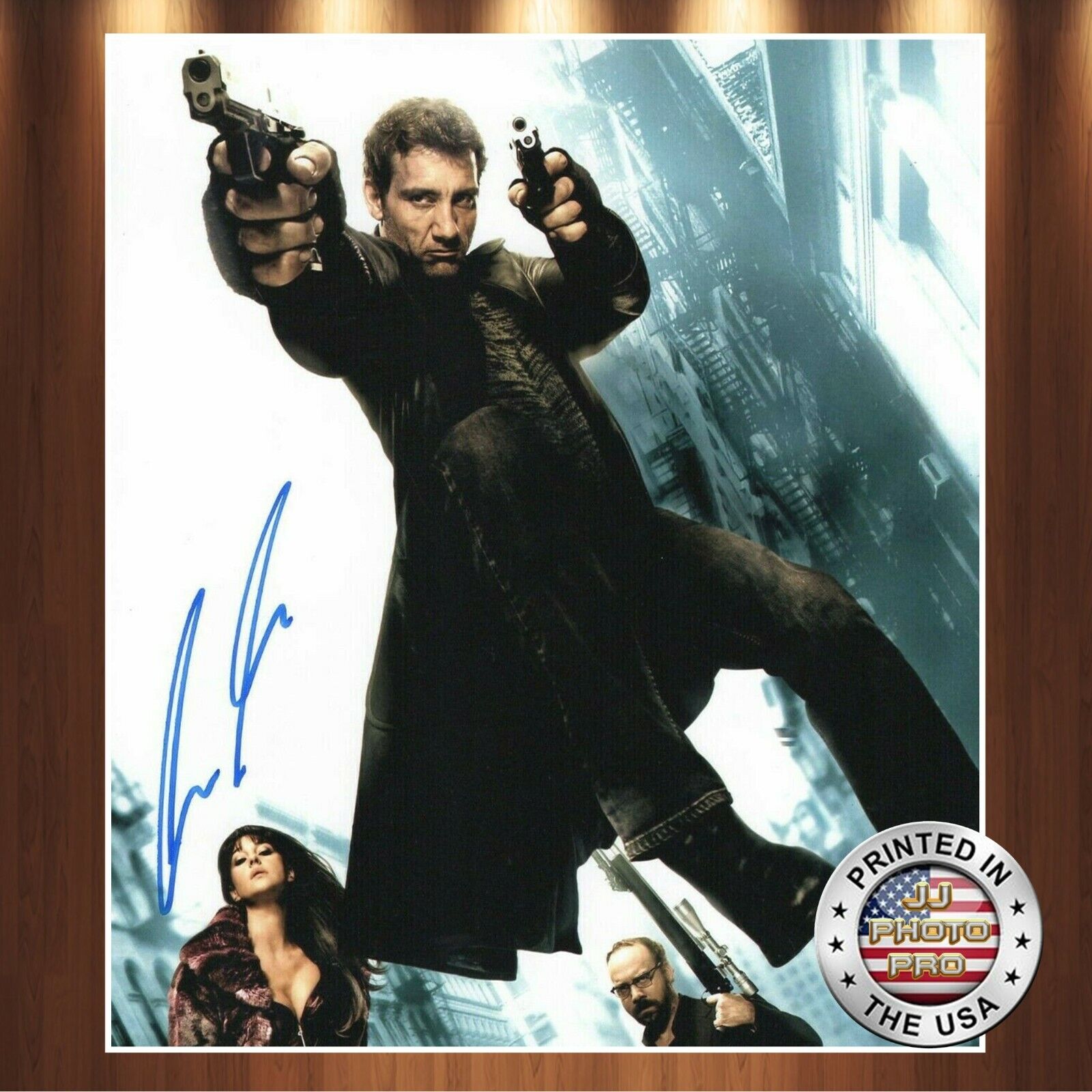 Clive Owen Autographed Signed 8x10 Photo Poster painting (Inside Man) REPRINT