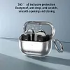Transparent Protective Cover with Keyring for Samsung Galaxy Buds 3/3 Pro