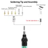MT-100 14 in 1 Butane Soldering Iron Multi Purpose Kit Adjustable Flame