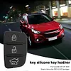 3 Buttons Flip Folding Remote Car Key Shell Pad Replacement for Hyundai