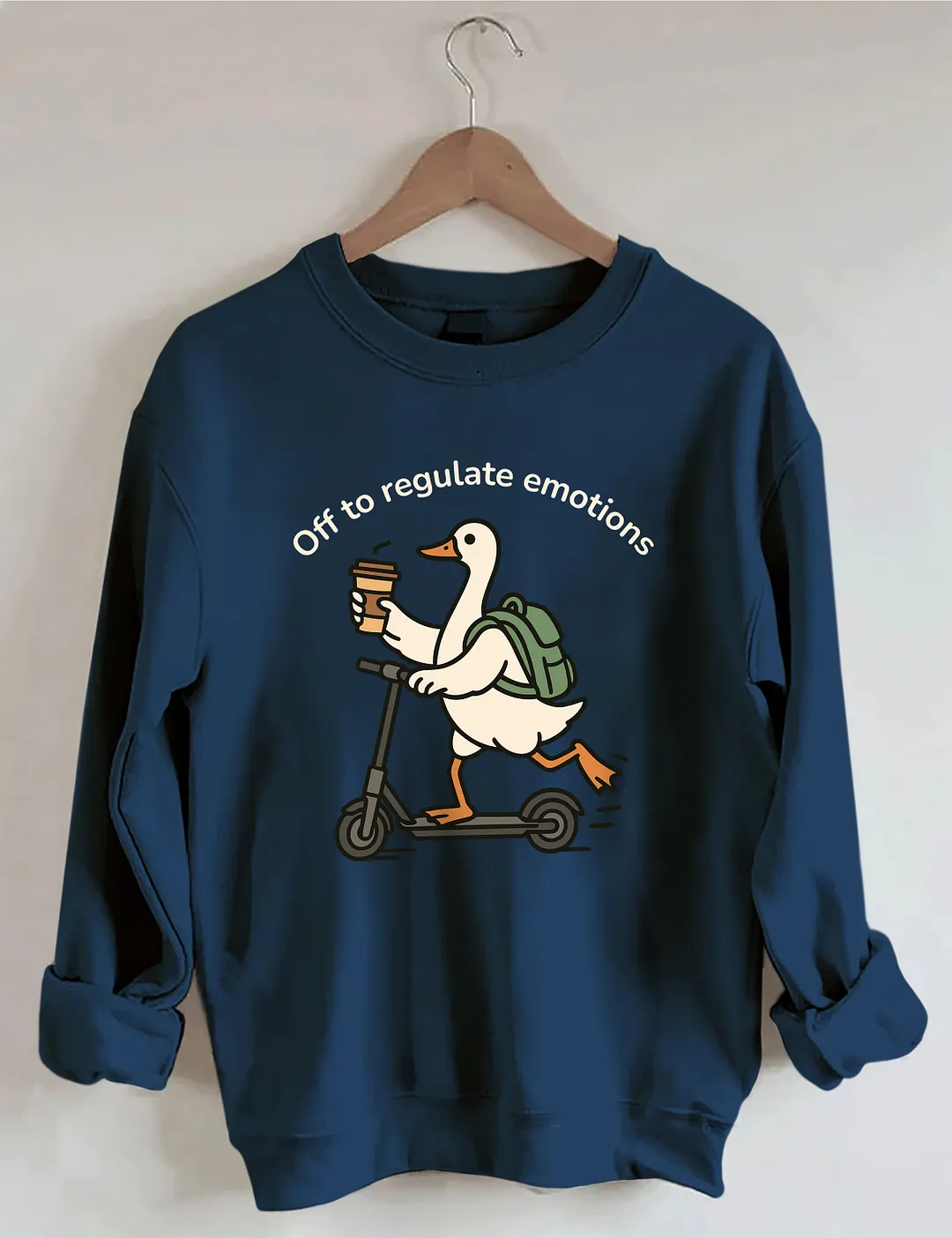 Off To Regulate Emotions Sweatshirt