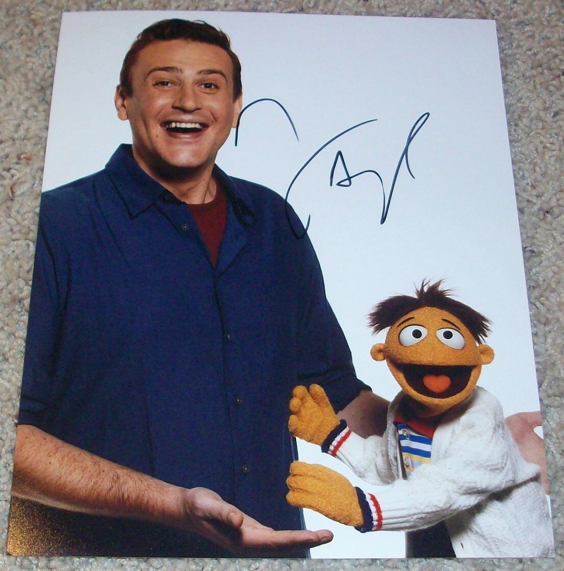 JASON SEGEL SIGNED AUTOGRAPH THE MUPPETS 8x10 Photo Poster painting wPROOF HOW I MET YOUR MOTHER