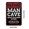Man Cave - Metal Tin Signs(8*12Inch/12*16Inch) - Garage&Transport