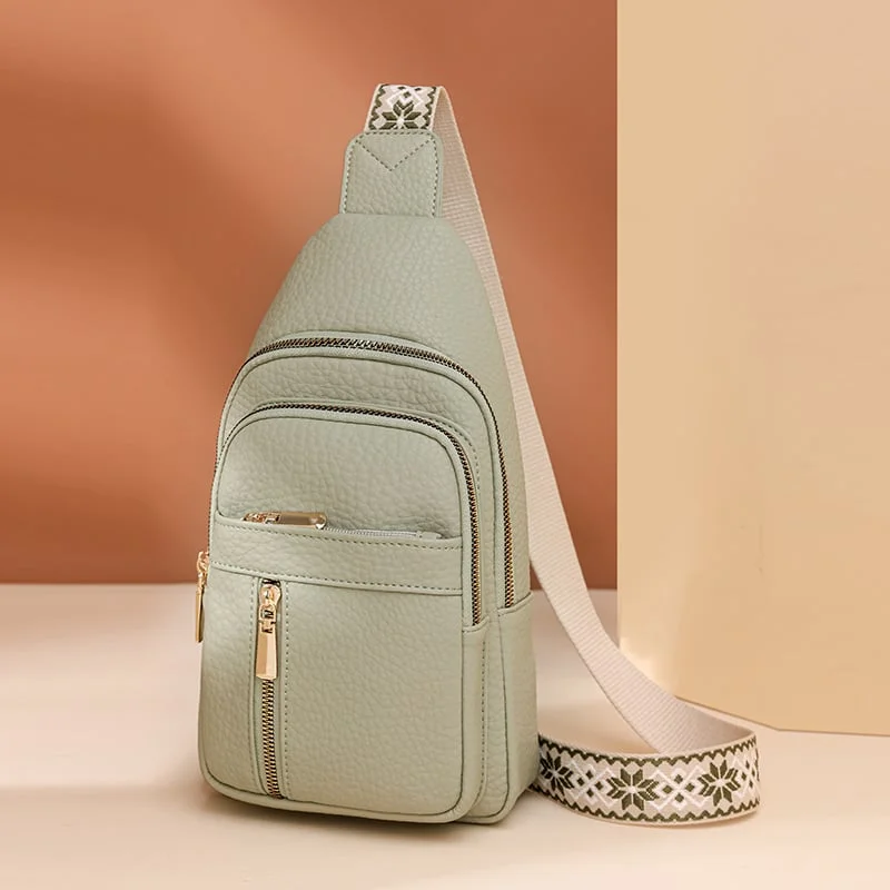 🔥Last Day Sale 49% OFF🏆️Anti-Theft Solid Color Crossbody Bag for Daily Travel