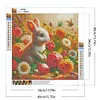 (40*40cm)Rabbit - Full Round Drill Diamond Painting