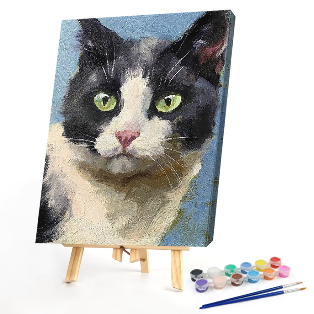 

40*50CM - Paint By Numbers - Cat, 501 Original