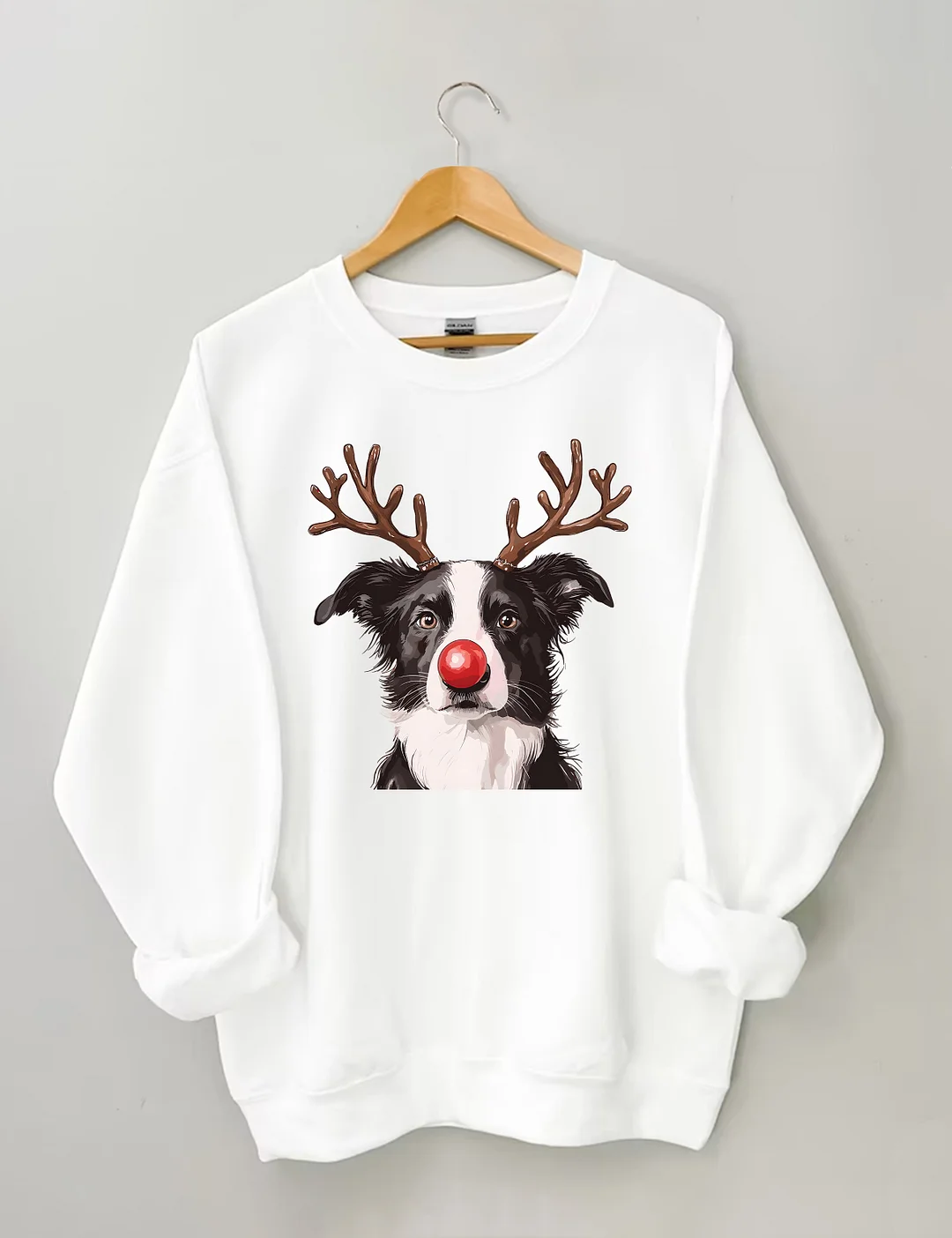 Border Collie Christmas Sweatshirt